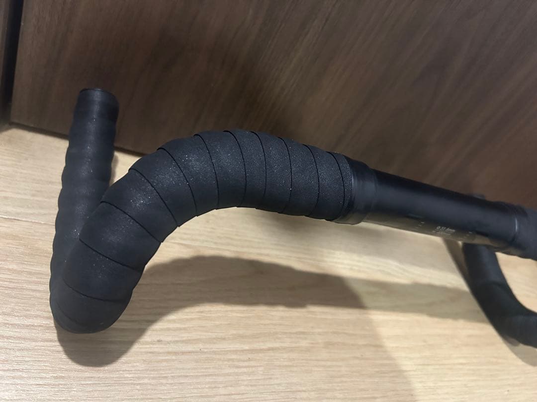 【FSAハンドル未使用】leader完成車外し品［GOSSAMER］バーテープ付