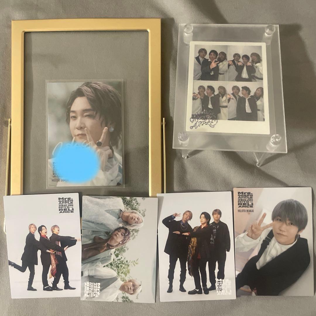 Mrs. GREEN APPLE 大森元貴 サイン入りフォトカード　ミセス