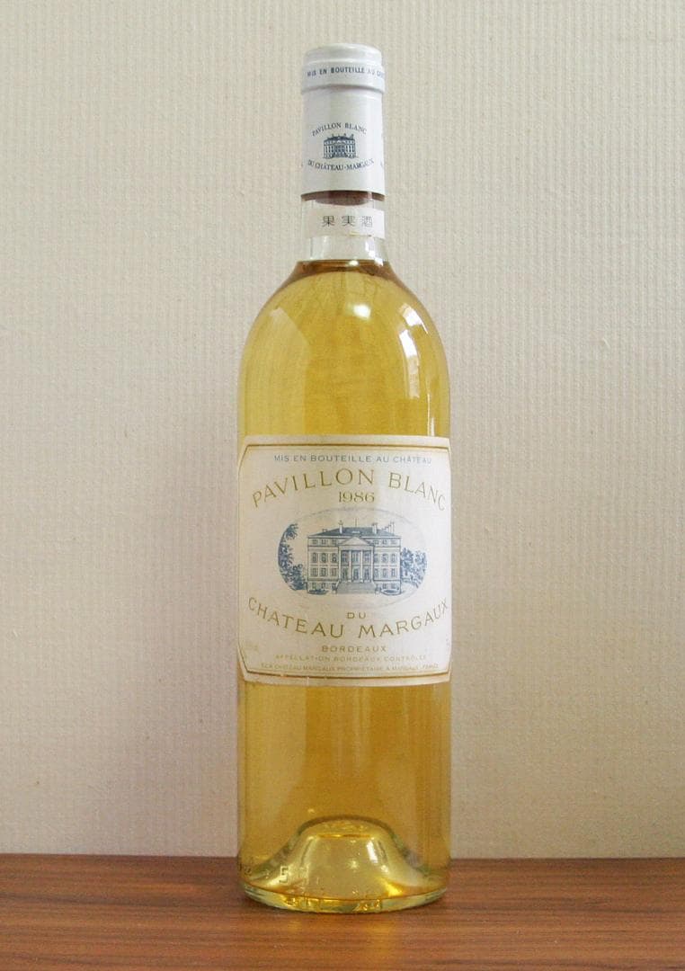 パヴィヨン・ブラン・デュ・シャトー・マルゴー　 1986