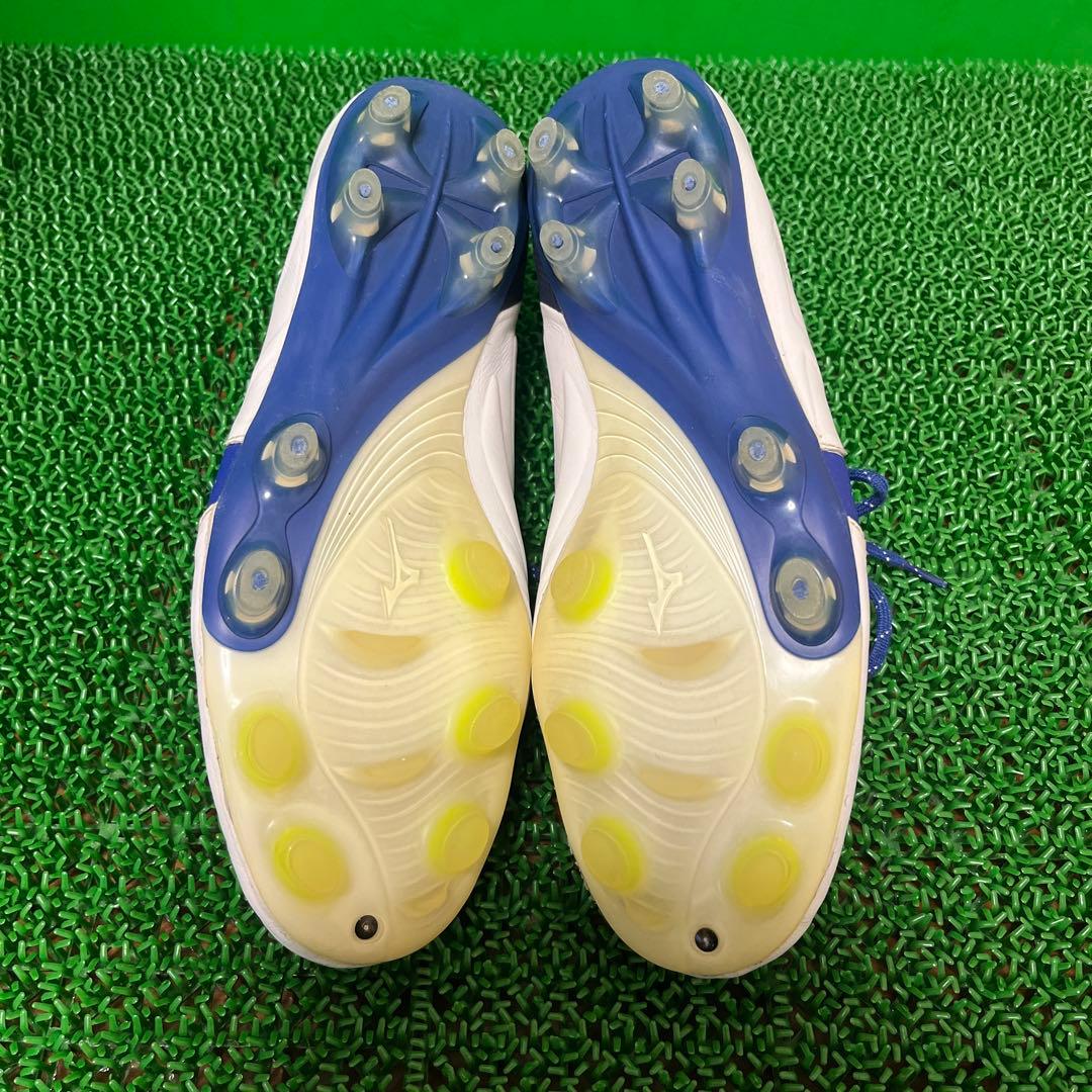 ミズノ サッカースパイク レビュラ2 V1(ホワイト×ブルー)