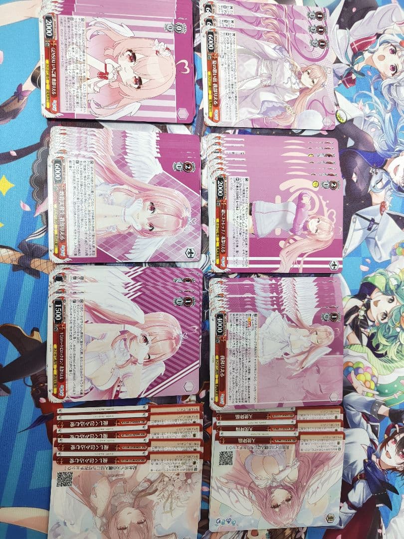 ヴァイスシュバルツ　あおぎり高校　我部りえるセット　サイン有