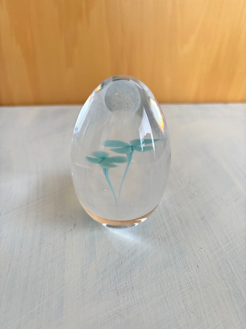 イイノナホさんペーパーウエイト  clover couple