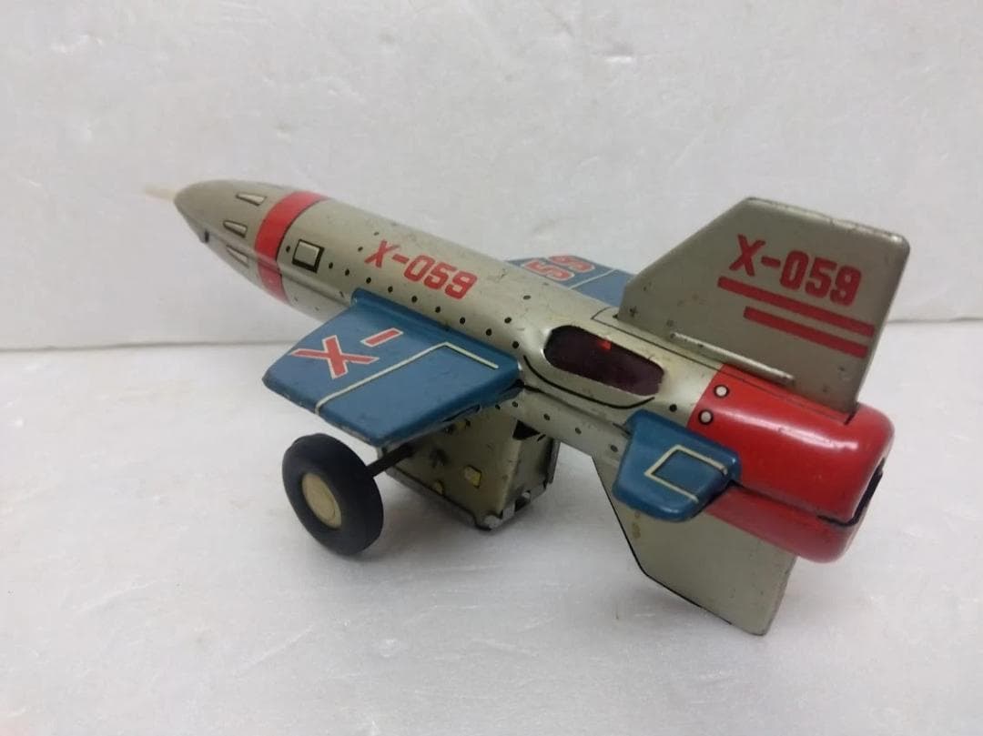 ブリキ　ロケット　X-059 　おもちゃ　宇宙