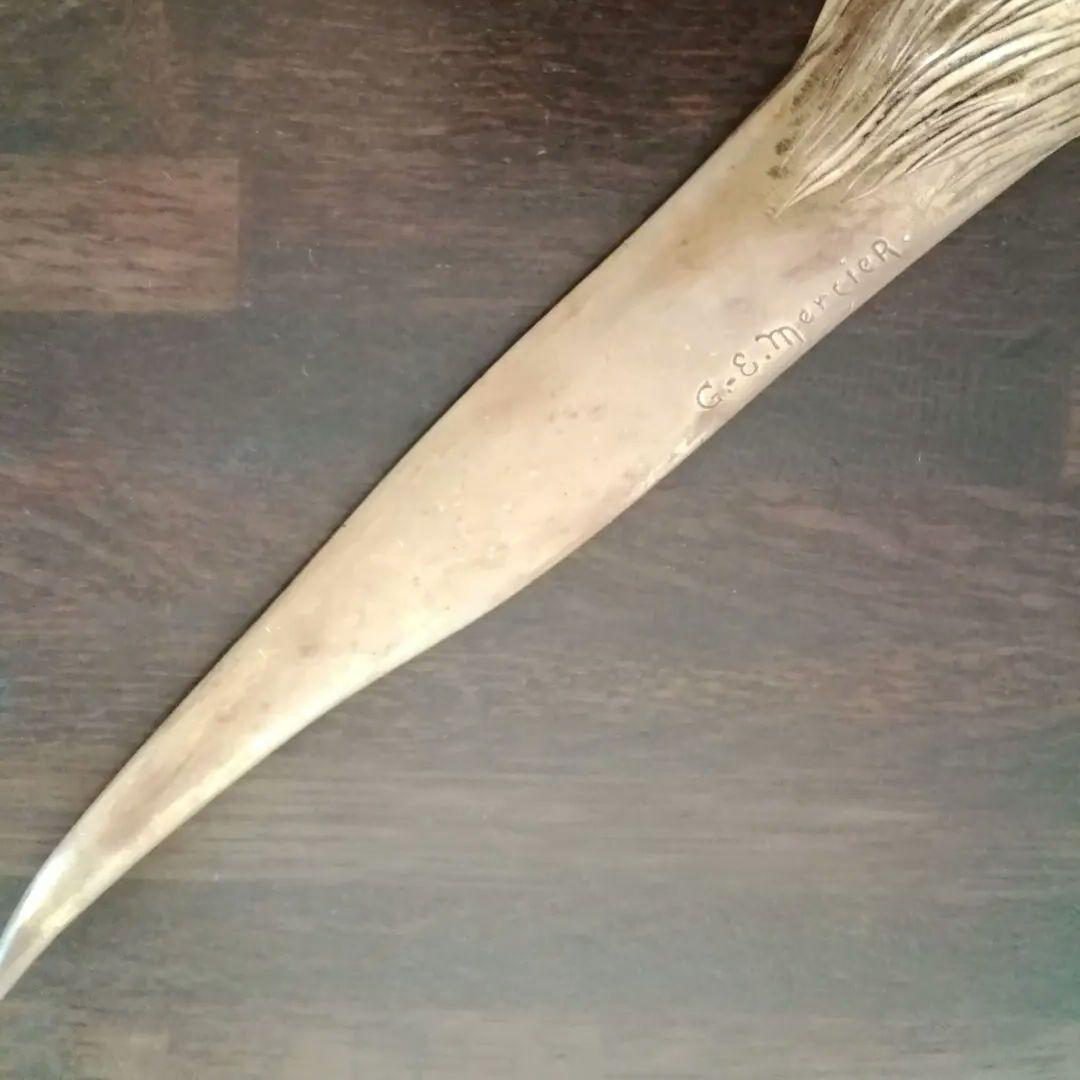 逸品　紙切り　ペーパーナイフ　フランスアール・ヌーヴォー　メルシェ　アンティーク