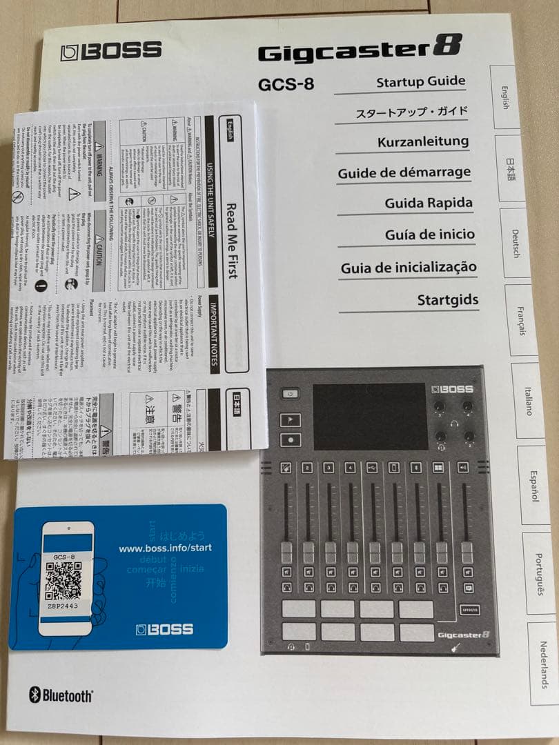 配信機器・PA機器・レコーディング機器 BOSS Gigcaster 8