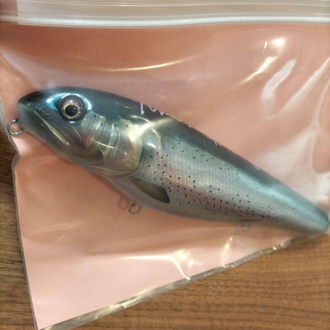 ハンドメイドルアー　ビッグトップウォーター8インチ