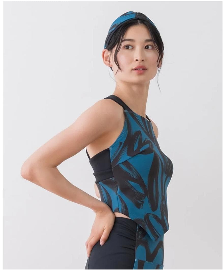 LUCY70　SUKALA　ヨガウェア（青）＆ピラティスウェア（紫）　2点