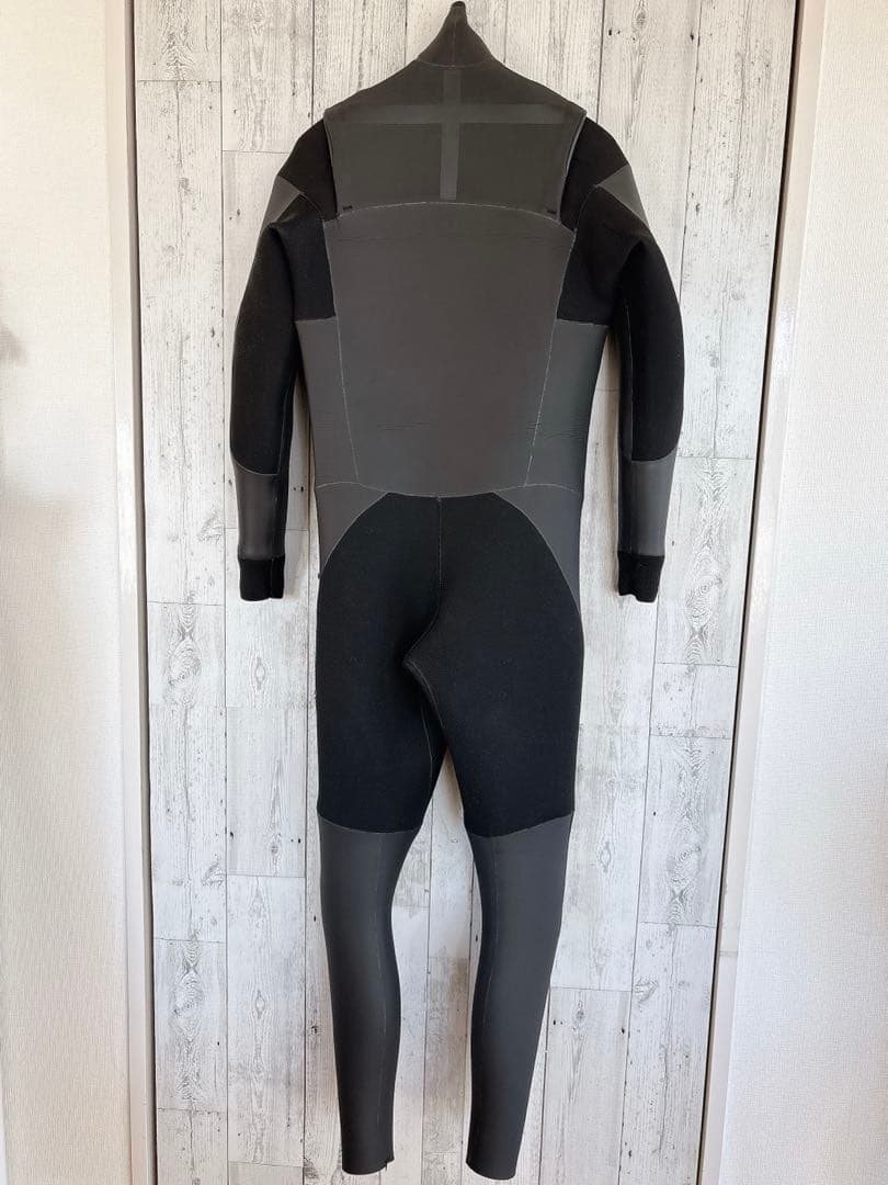 FELLOW セミドライ チェストジップ 5×3mm MLラバー メンズ 起毛