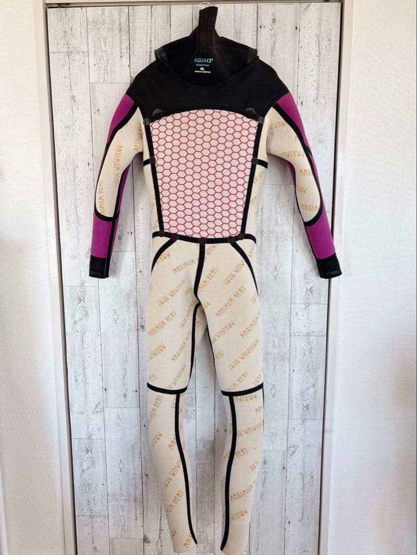 FELLOW セミドライ チェストジップ 5×3mm MLラバー メンズ 起毛