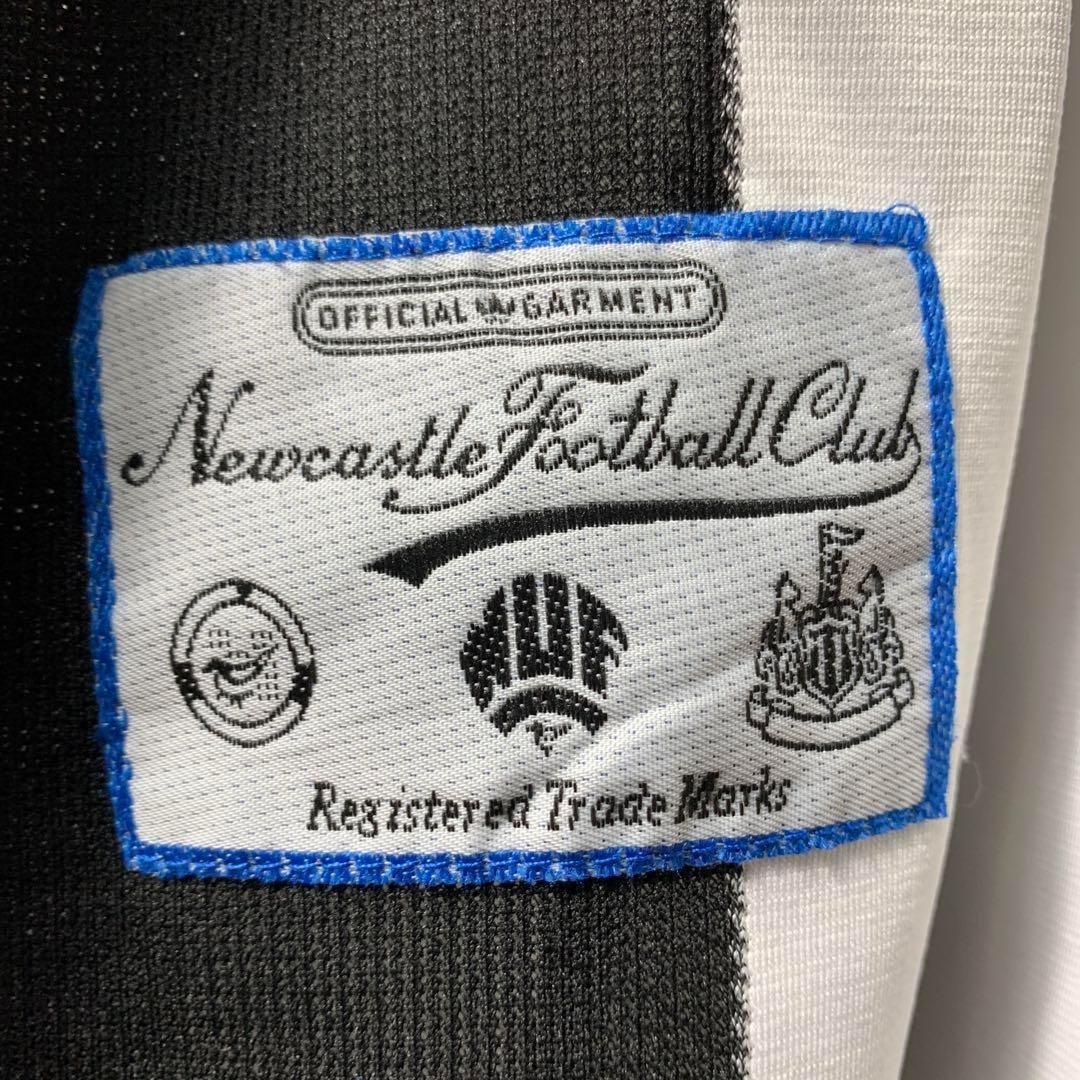 【★ニューカッスル】 アディダス サッカー 95年 レトロ ユニフォーム 2XL