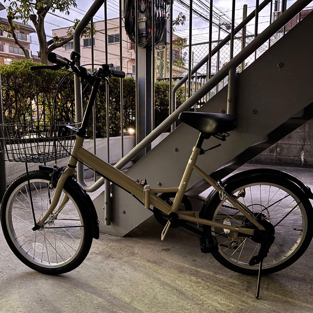 折りたたみ可能自転車（ほぼ未使用品）