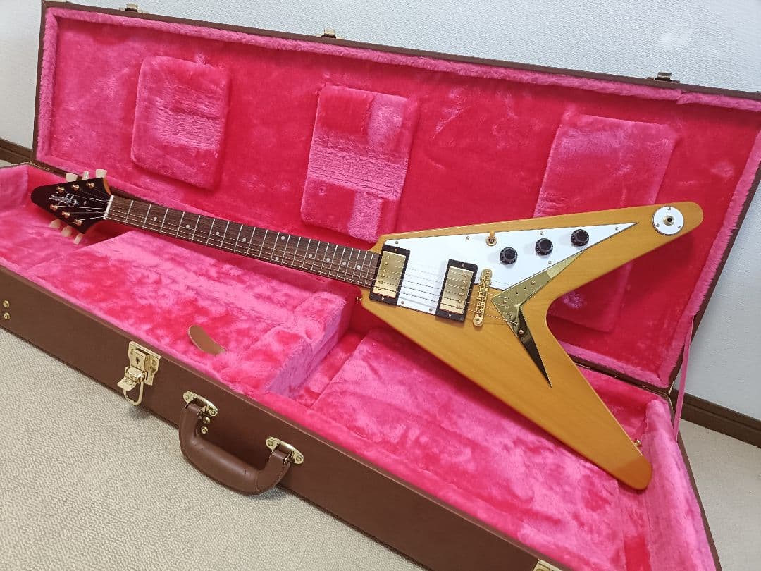 ⭐*️様 Epiphone by Gibson 1958 Korina Flyi