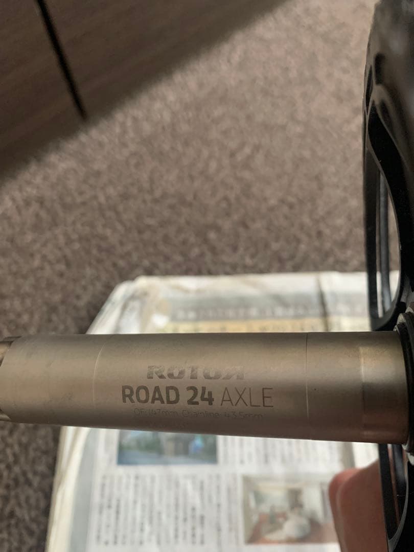 ROTOR ALDHU クランク Q-Rings 170mm 楕円52-36