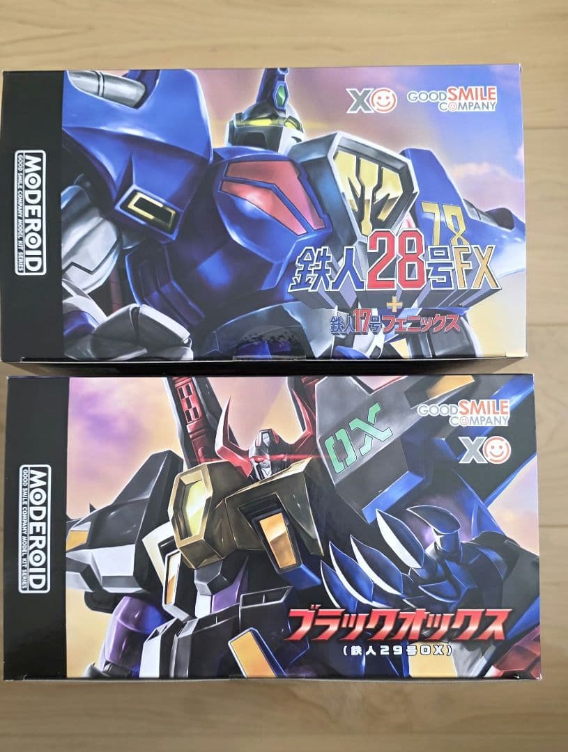 【未開封】MODEROID　鉄人28号FX & ブラックオックス