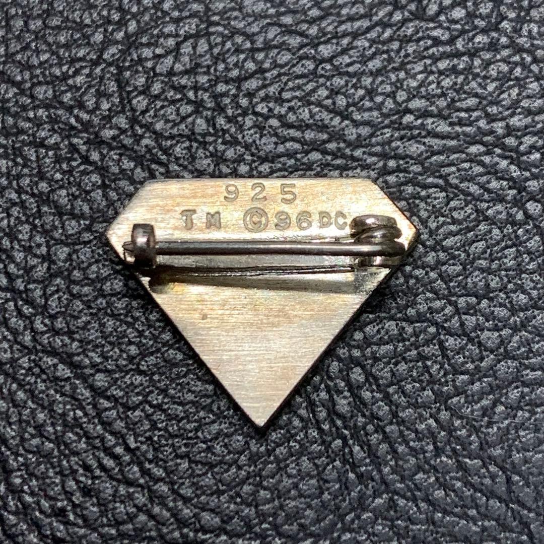 スーパーマン ロゴ バッジ 925シルバー