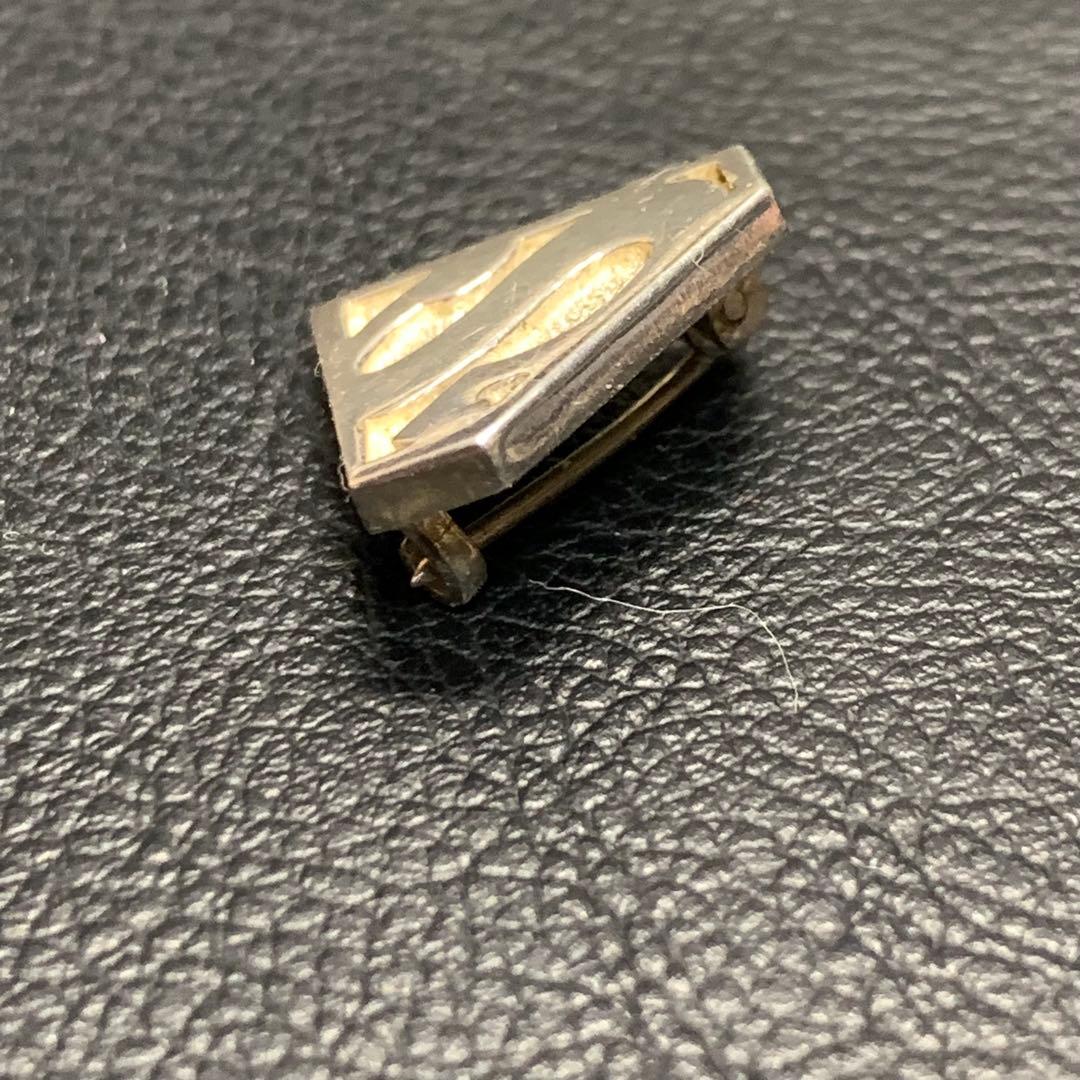 スーパーマン ロゴ バッジ 925シルバー