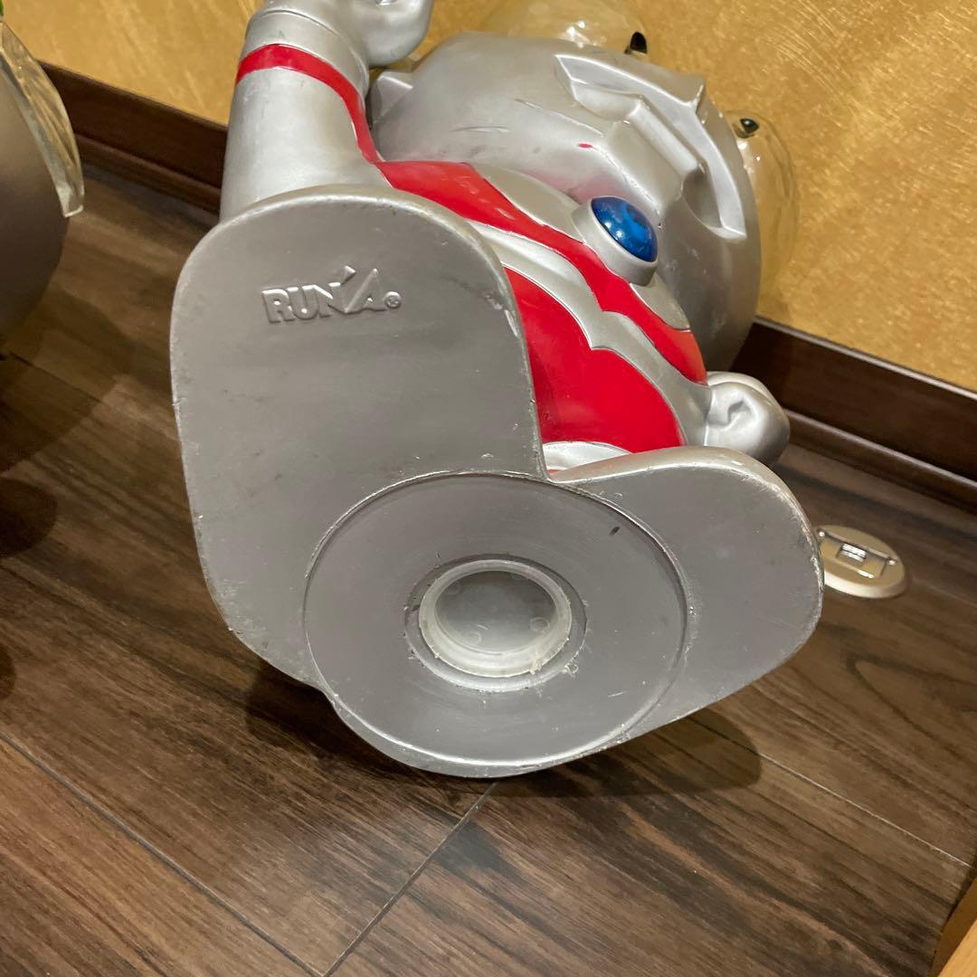 大型　ウルトラマンセブン 貯金箱 バルタン星人　ウルトラマン ソフビ フィギュア