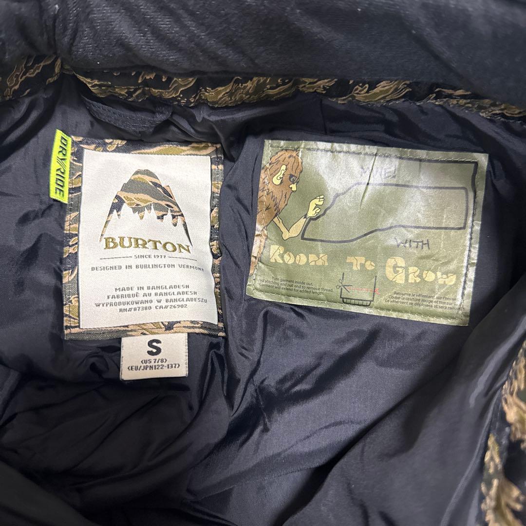 BURTON スノーボードウェアセット (子ども用)