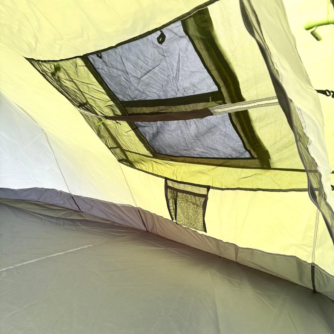 【美品】ayamaya ポップアップテント 4人〜6人用 カーキ ドーム型テント