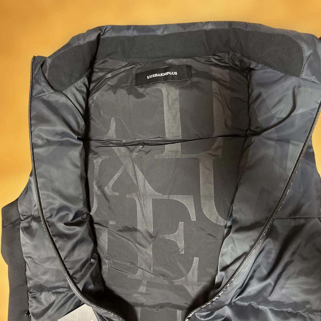 ☆新品☆LUXEAKMPLUS メンズ ベスト ブラック M