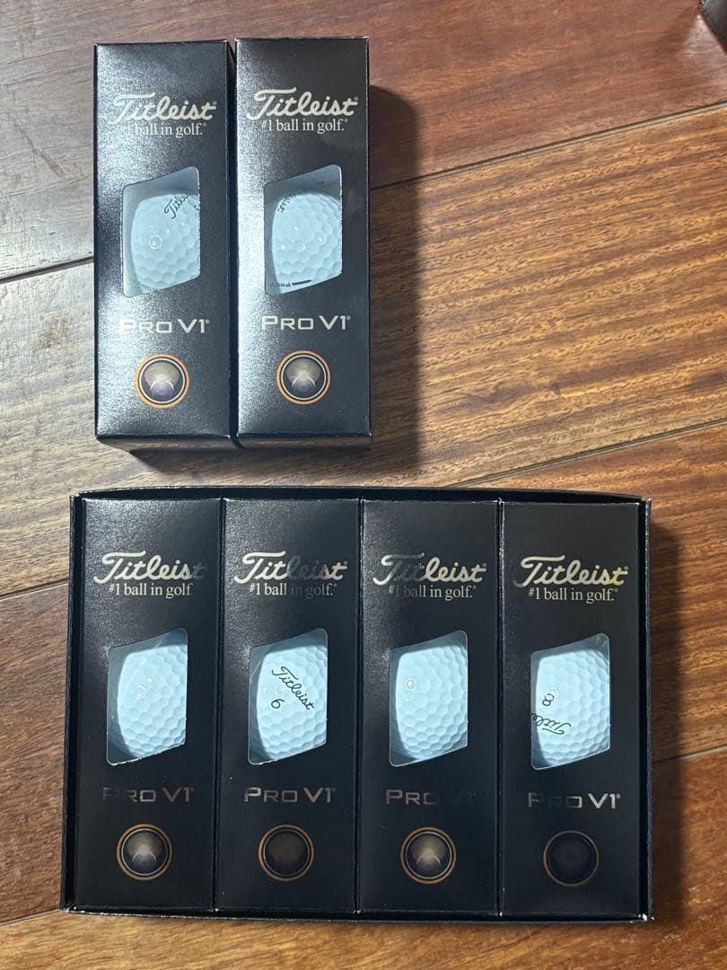 Titleist Pro V1 ゴルフボール 6スリーブ