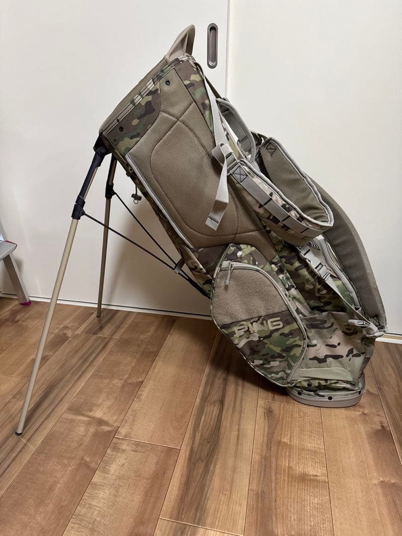 PING 迷彩キャディバッグHOOFER