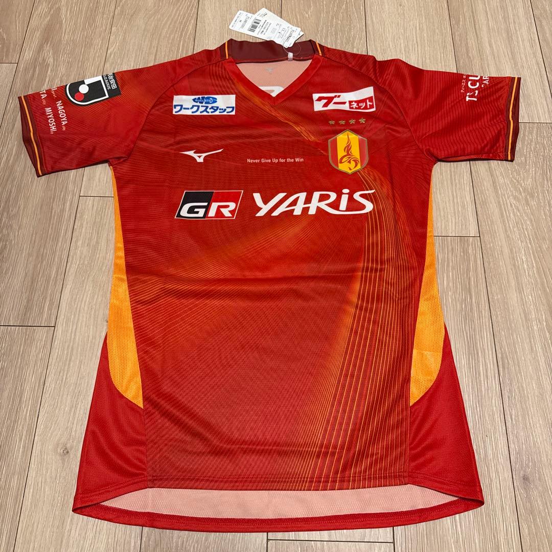 名古屋グランパス　キャスパーユンカー選手　ユニフォーム　オーセンティック M