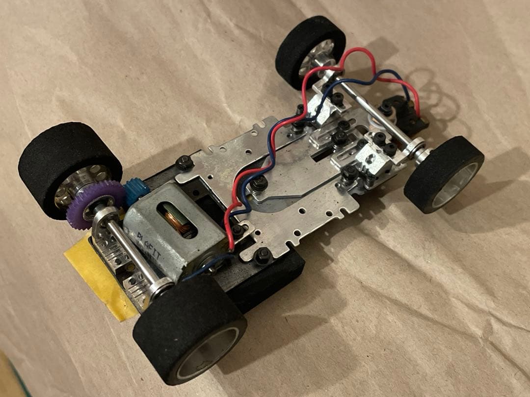 h*o様 スロットカー PLAFIT シャシー 1/24 ルノー メガーヌ トロ