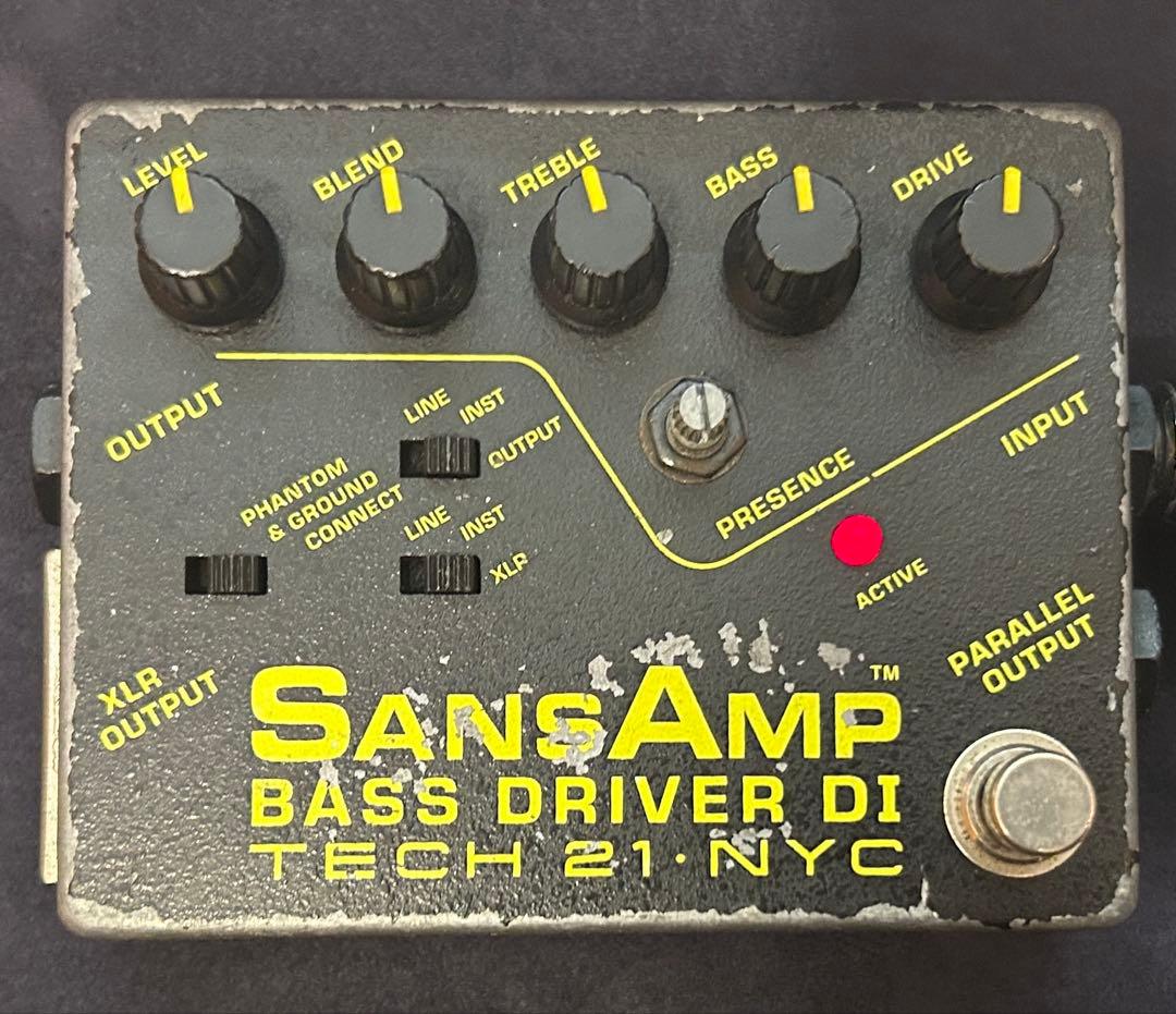 Tech 21 NYC SansAmp Bass D DI USA製