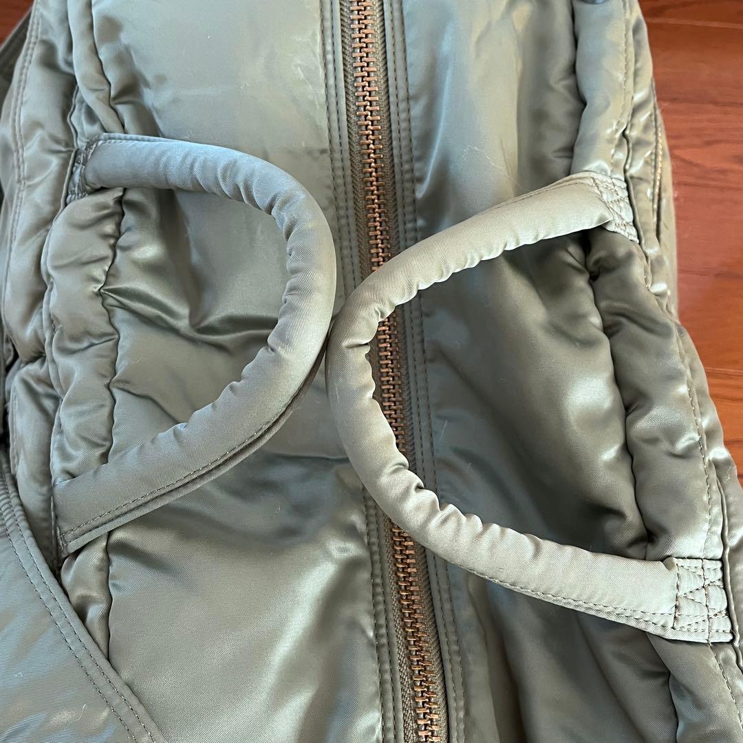 PORTER タンカー ボストンバッグ L (52L) セージグリーン