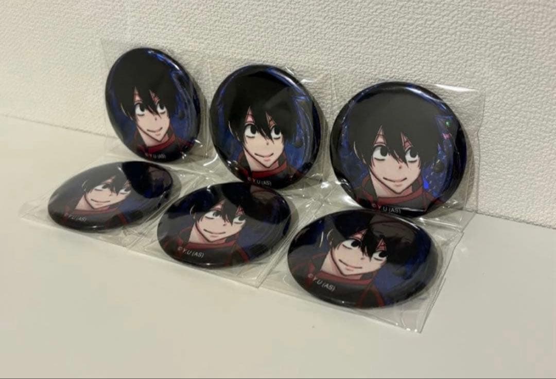 桃源暗鬼　缶バッジ　淀川　ホロ缶