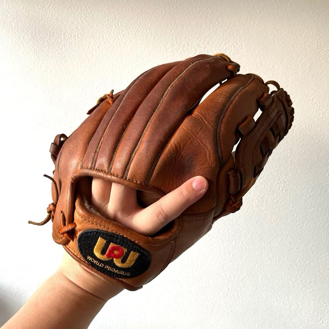 ワールドペガサス 桑田真澄モデル 即戦力 軟式 投手用グローブ