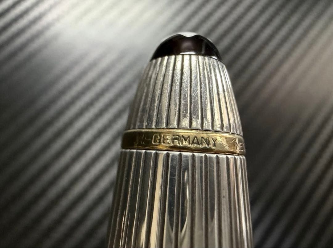 極美品 モンブラン マイスターシュテュック 1468 ソリテール 万年筆 B