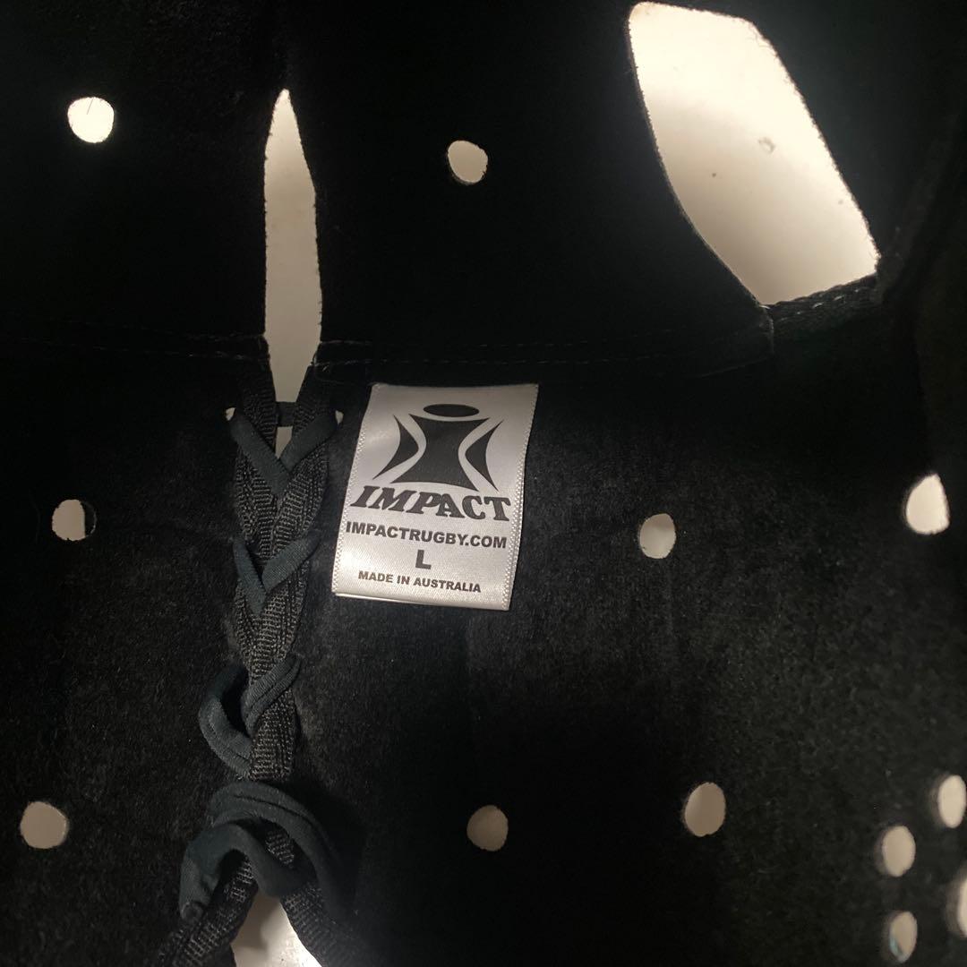 IMPACT ヘッドギア Lサイズ ブラック/ブルー