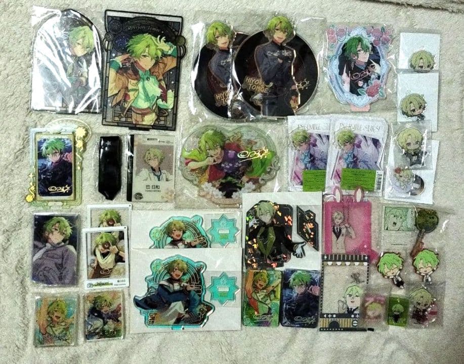 あんスタ　巴　日和　セット　缶バ　アクスタ　アクキー　中国　韓国