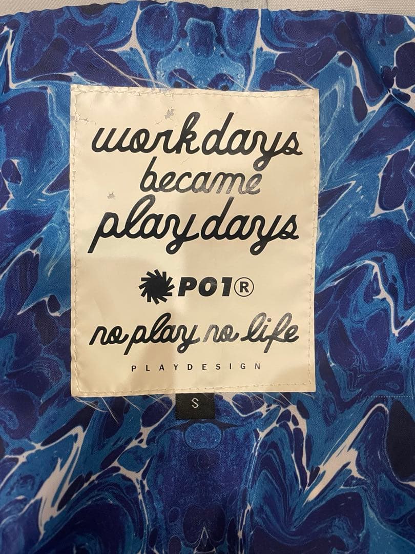 PLYADESIGN P01 グレー Sサイズ ジャケット プレイデザイン