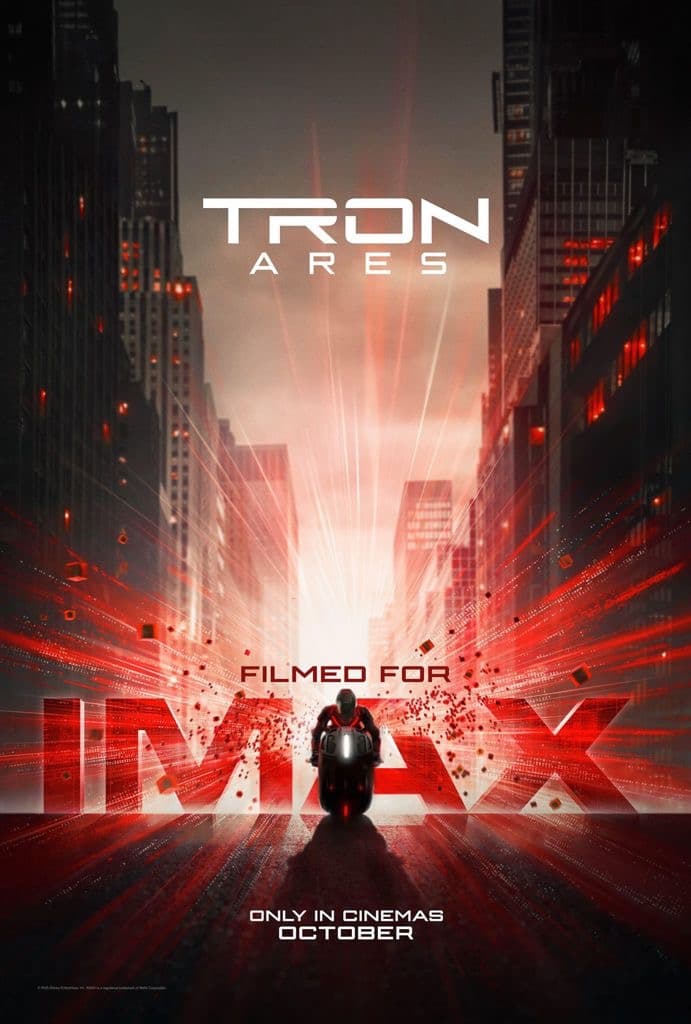 【映画館用両面ポスター】トロン:アレス / Tron: Ares　IMAX