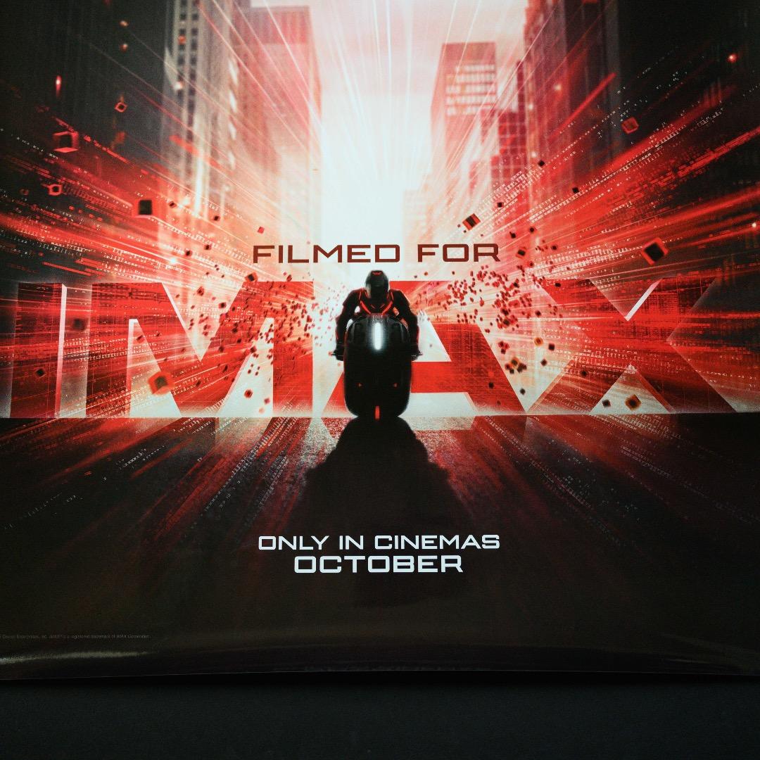 【映画館用両面ポスター】トロン:アレス / Tron: Ares　IMAX