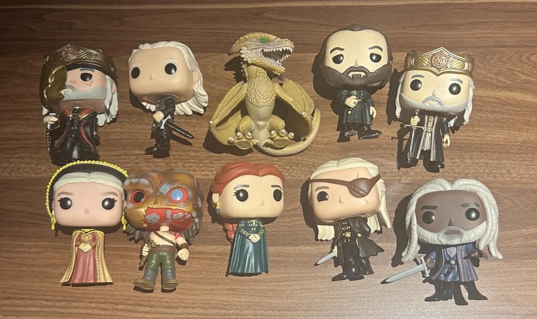 Funko Pop! ハウス・オブ・ザ・ドラゴン ファンコポップセット 10体