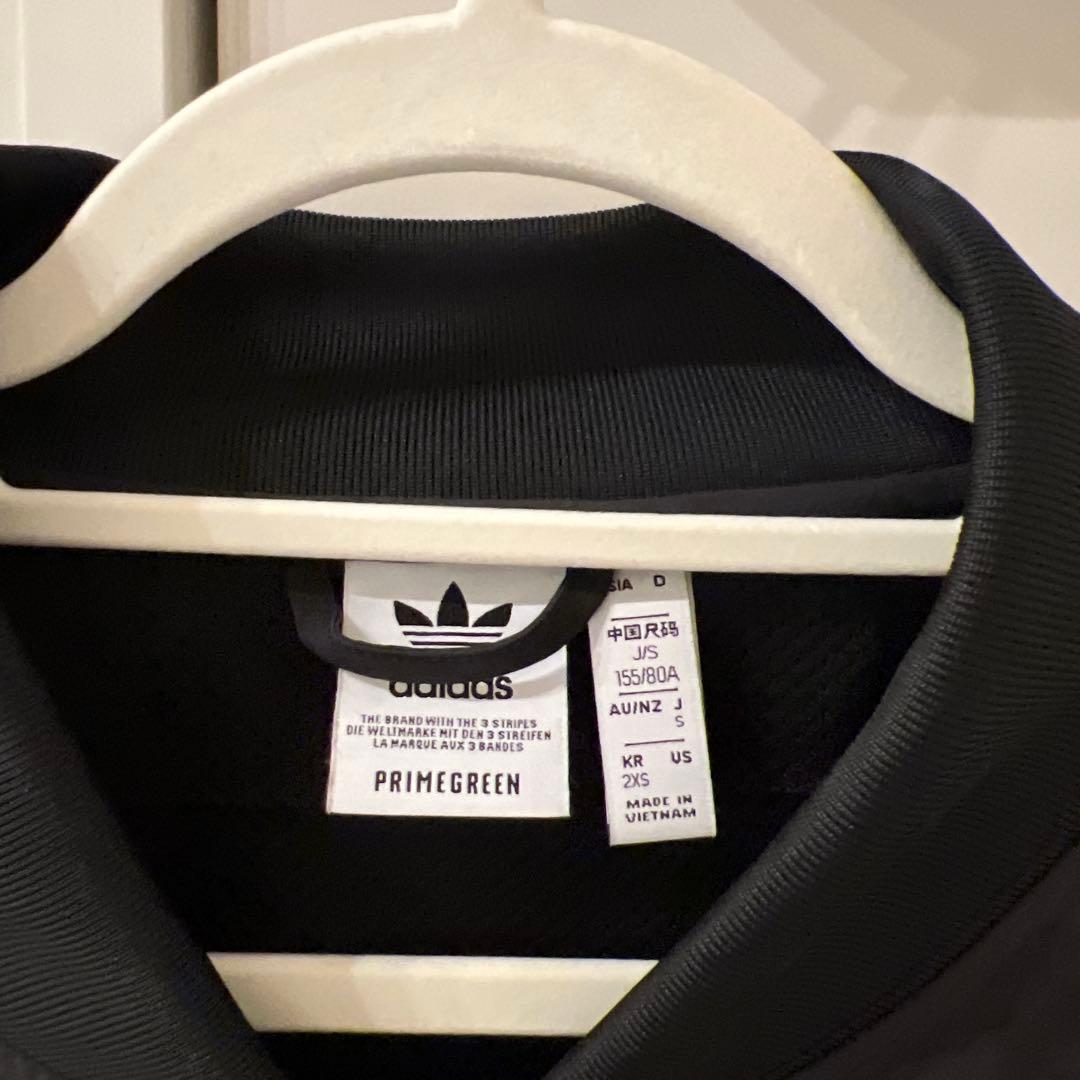 【即日発送】adidas クロップドジャケット S ブラック ショート丈