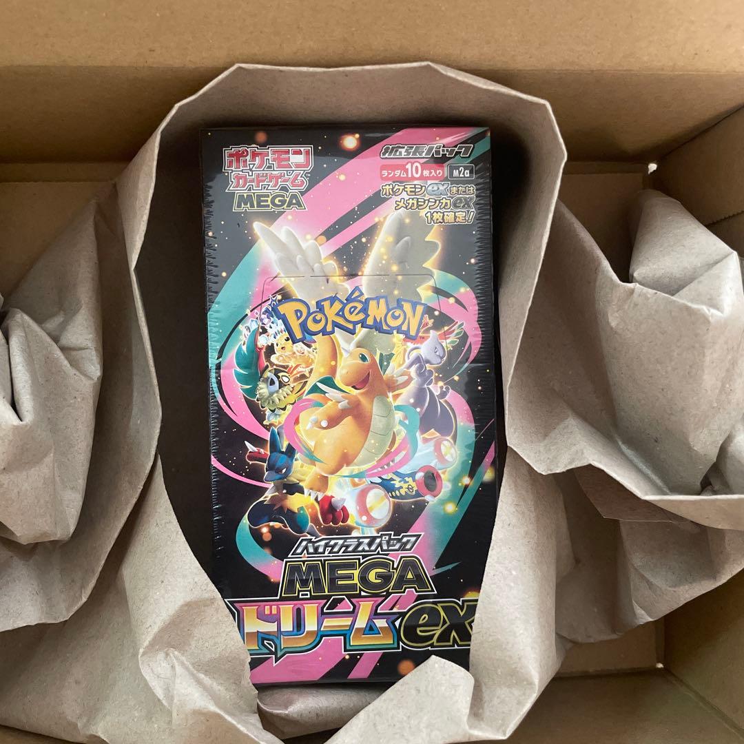 ポケモンカード　MEGAドリームex シュリンク付き