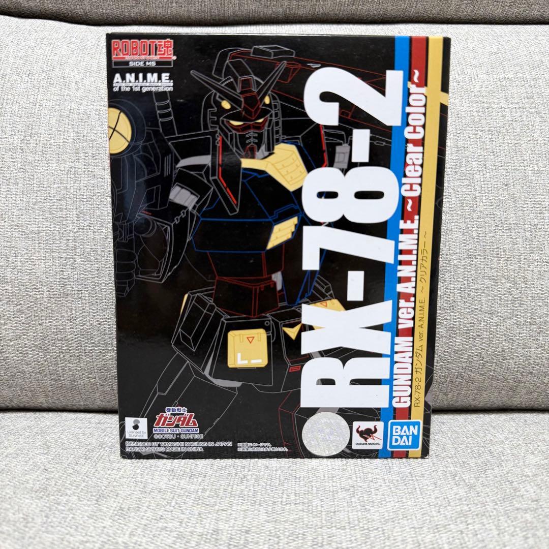 【新品未開封】海外限定 ROBOT魂 RX-78-2 ガンダム クリアカラー