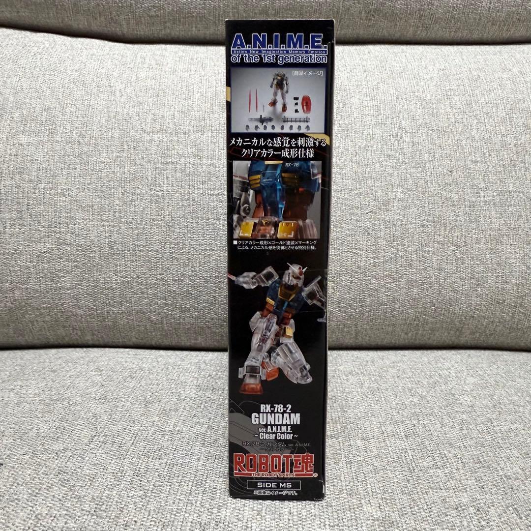 【新品未開封】海外限定 ROBOT魂 RX-78-2 ガンダム クリアカラー
