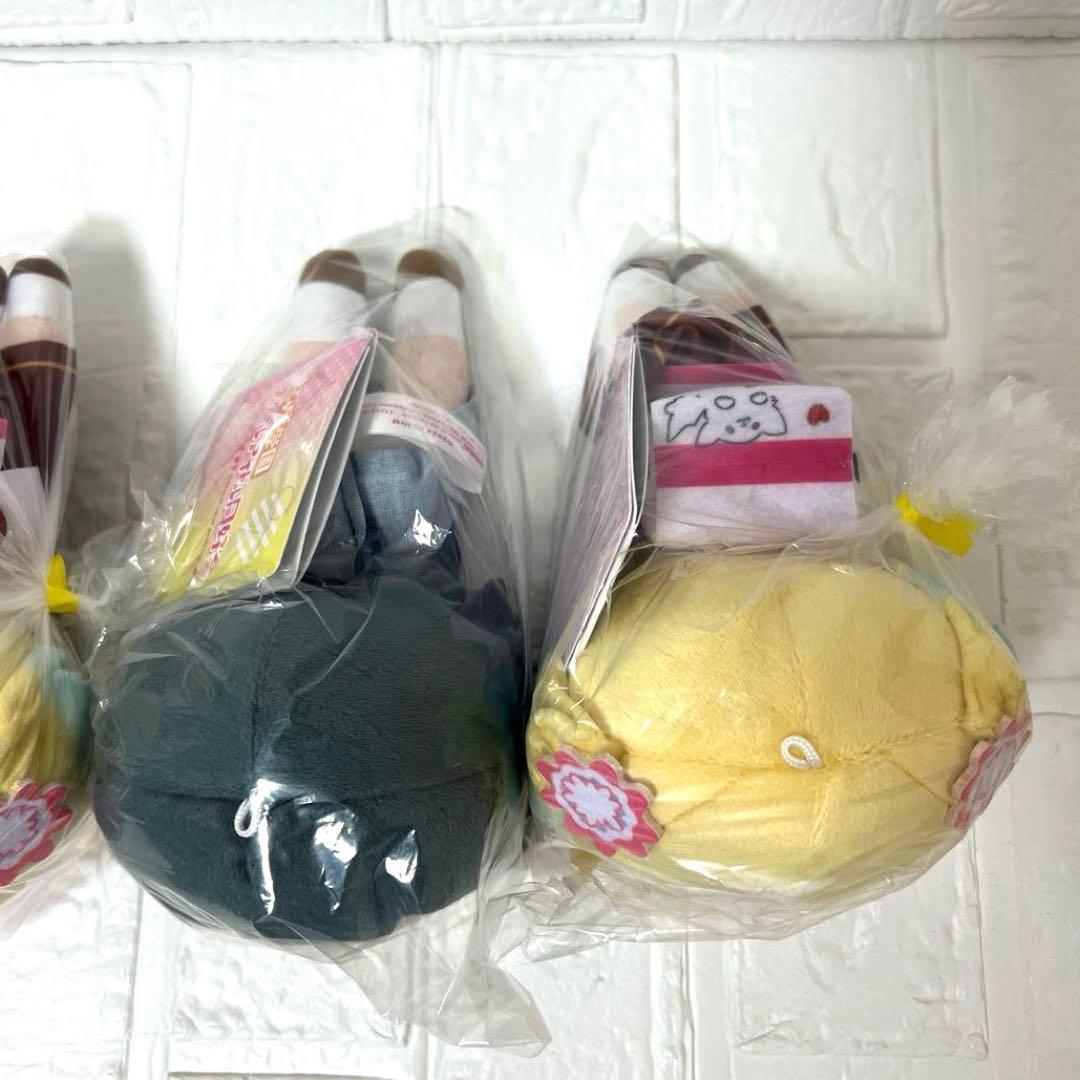 ラブライブ 寝そべりぬいぐるみ　4点セット