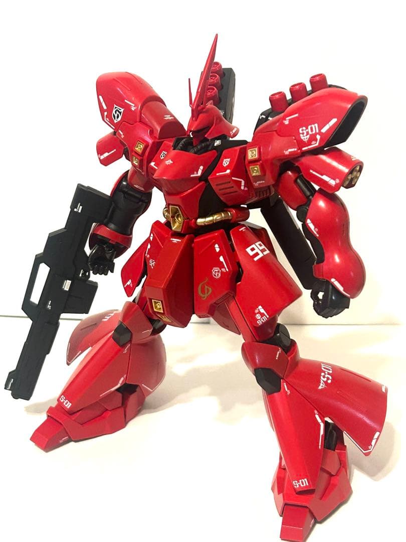 HGUCサザビー完成品　全塗装