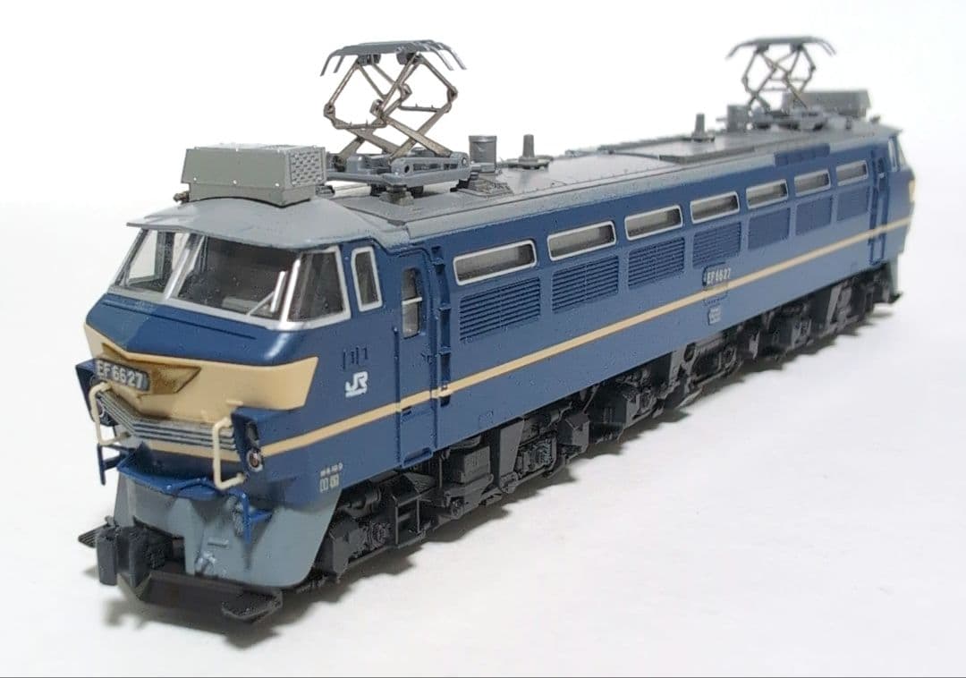 KATO EF66-27　トヨタコンテナ塗替品　コキ20車+4車　中古品