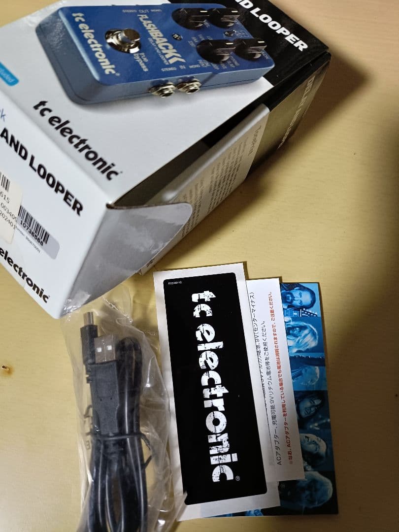 tc electronic FLASHBACK ディレイエフェクター　箱付き