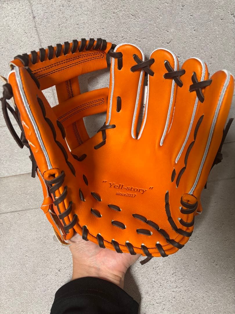 エールストーリーSS061W（内野手用）オレンジ右投用YELL STORY