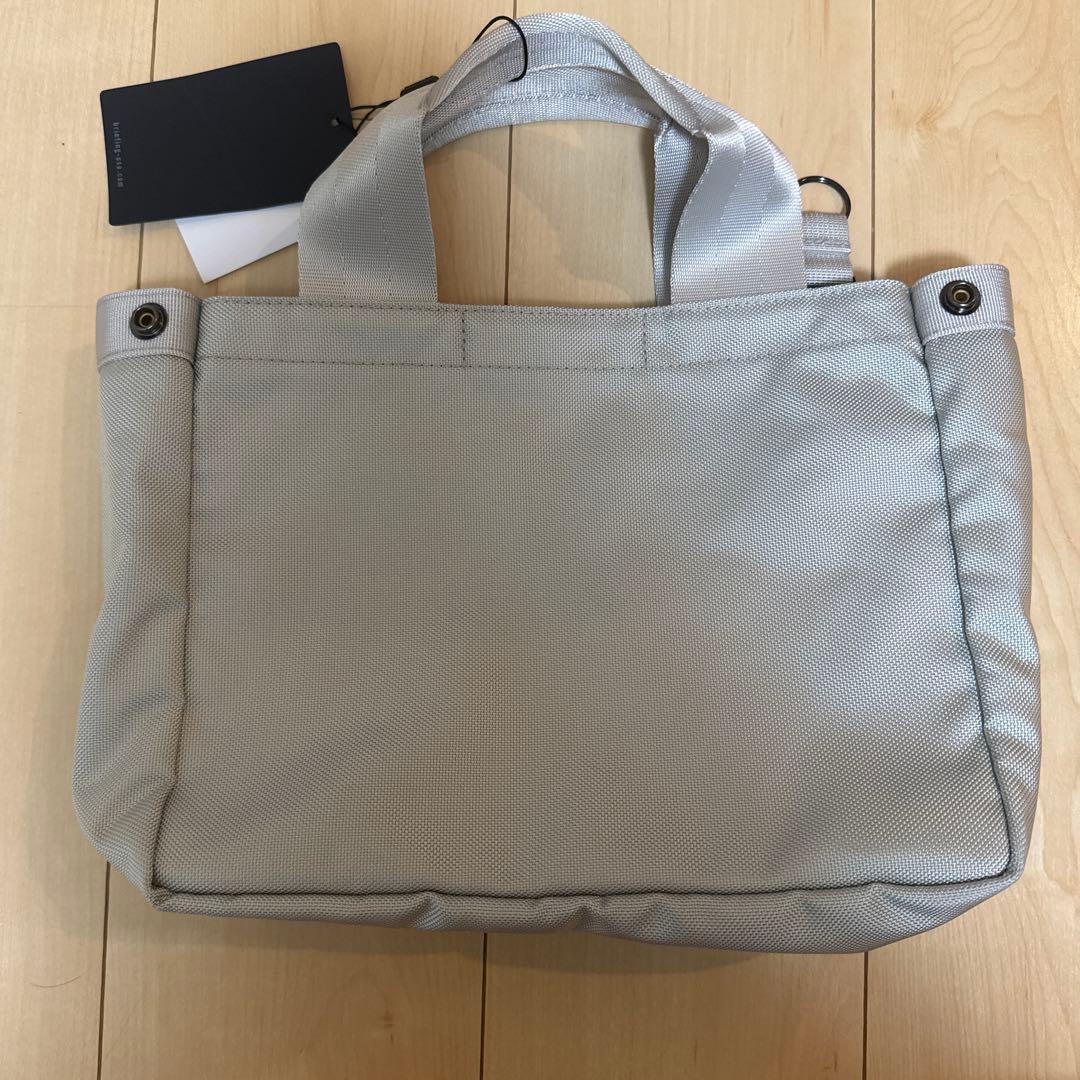 BRIEFING / カートトートバッグ (シルバー)