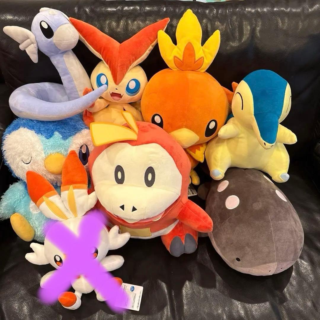 ポケモン　ぬいぐるみ　7種セット　新品